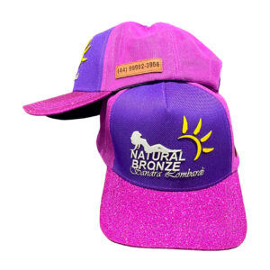 Boné Aba Glitter Personalizado