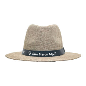 Chapéu de Juta Fibra de Bambu Personalizado